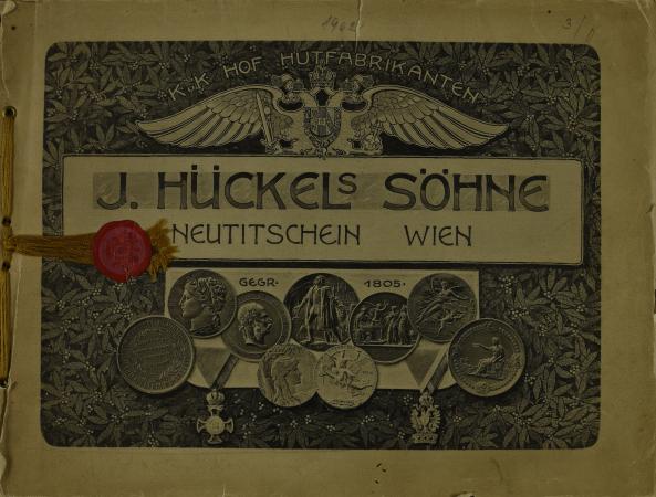 Propagační katalog firmy J. Hückel's Söhne