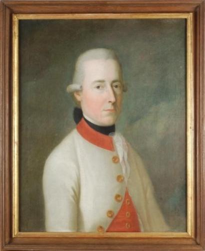 Neznámý autor, Portrét Klementa Aloise, kol. 1785, olej na plátně, 66,5 x 53 cm, Městské muzeum a galerie Polička