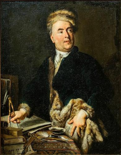 Jacob van Schuppen, Portrét J. L. von Hildebrandt, kol. 1720, olej na plátně, Wawel