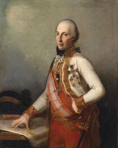 Neznámý autor, Portrét arcivévody Karla Ludvíka Rakousko–Těšínského, olej na plátně, kol. 1804, 109 x 87 cm